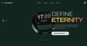 Luxury Smartwatch Three.js Landing Page