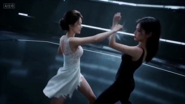 High-Intensity Female Combat Video